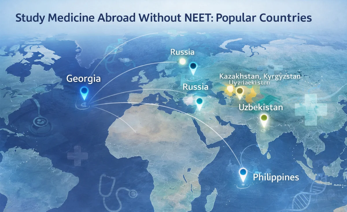Popular countries to study MBBS in Abroad