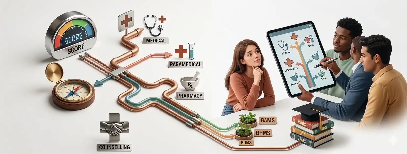 Low NEET Score? Medical Admissions Options Through Counseling