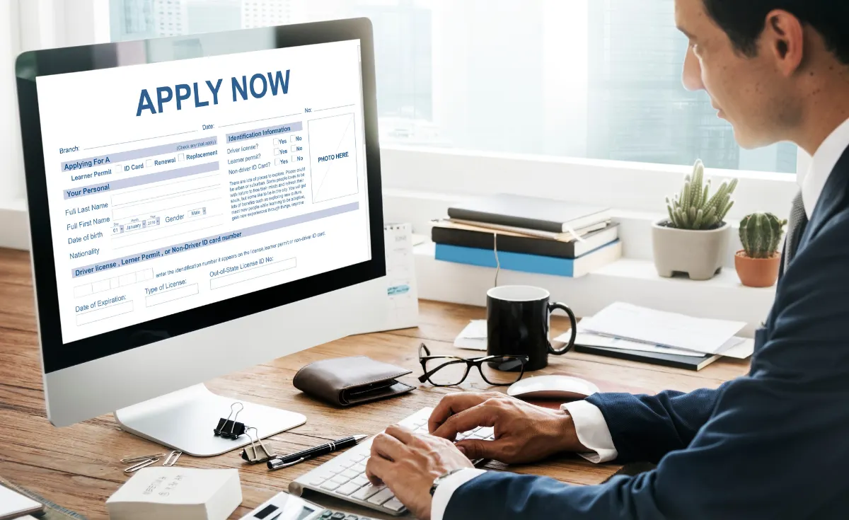 simple application process