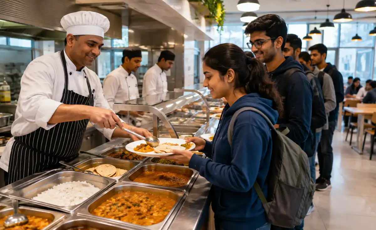 Availability of Indian Food on Campus