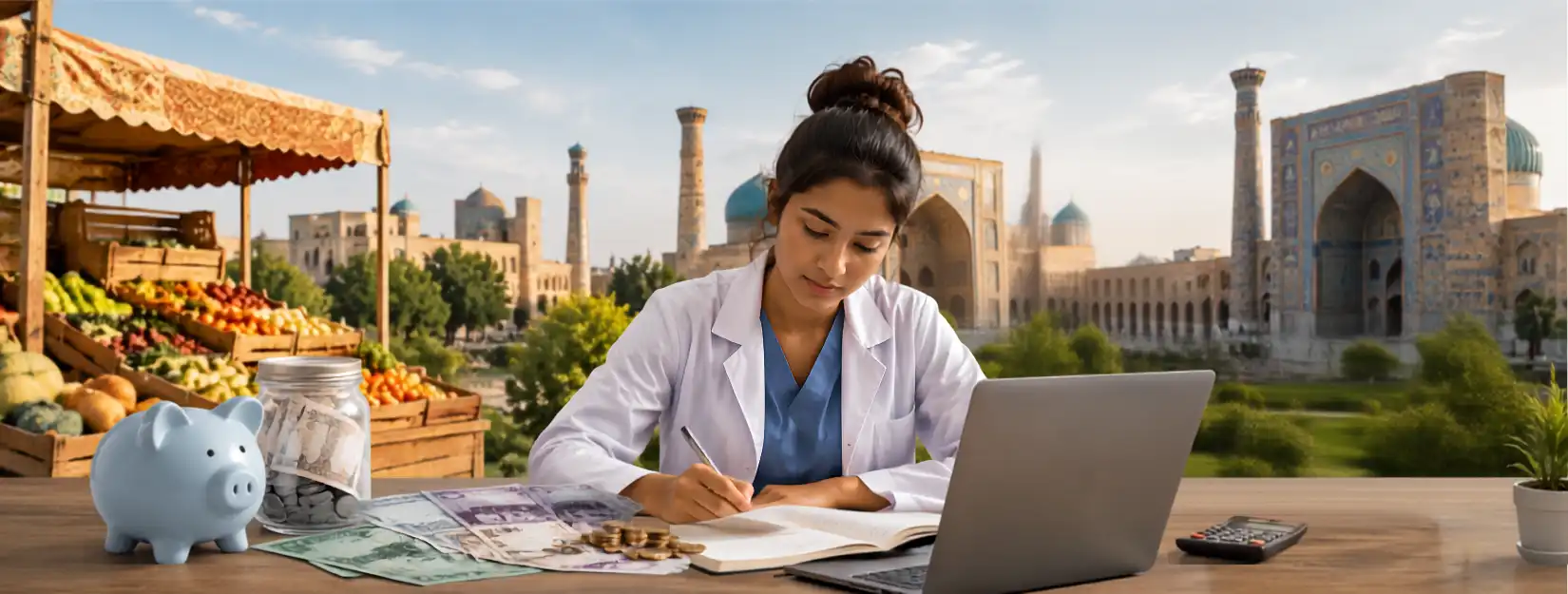 What Is the Cost of Living in Uzbekistan for MBBS Students?